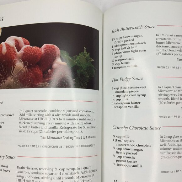 Vintage 1998 General Electric The Microwave Cookbook Cooking Made Easy Recipes - Picture 9 of 12